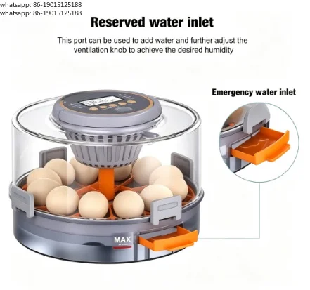 Suitable for the new fully automatic small household quail egg intelligent incubator