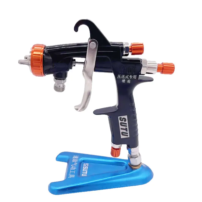 SUTU W-101 Spray Gun 1.3MM Nozzle Painting Guns Oil/Water Based Paint Air Spray Gun Airbrush High Atomization