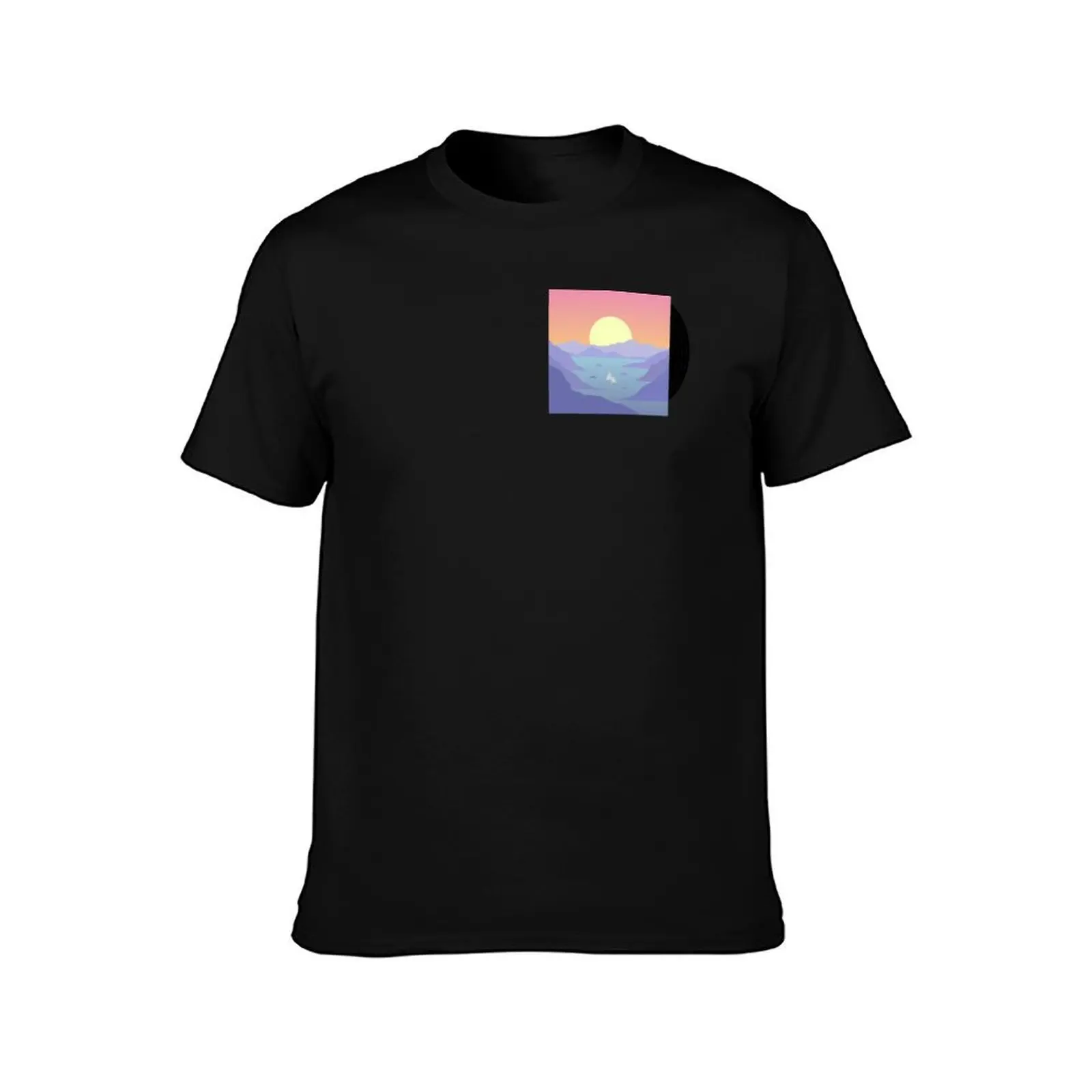 Surfaces Album Horizons Vinyl T-Shirt Summer Casual Cotton Tee Oversized Streetwear Tops Vintage Graphic Print 100% Cotton