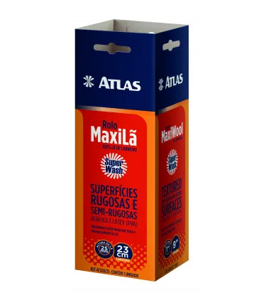 NATURAL WOOL ROLL MAXILA 25MM 23CM ATLAS