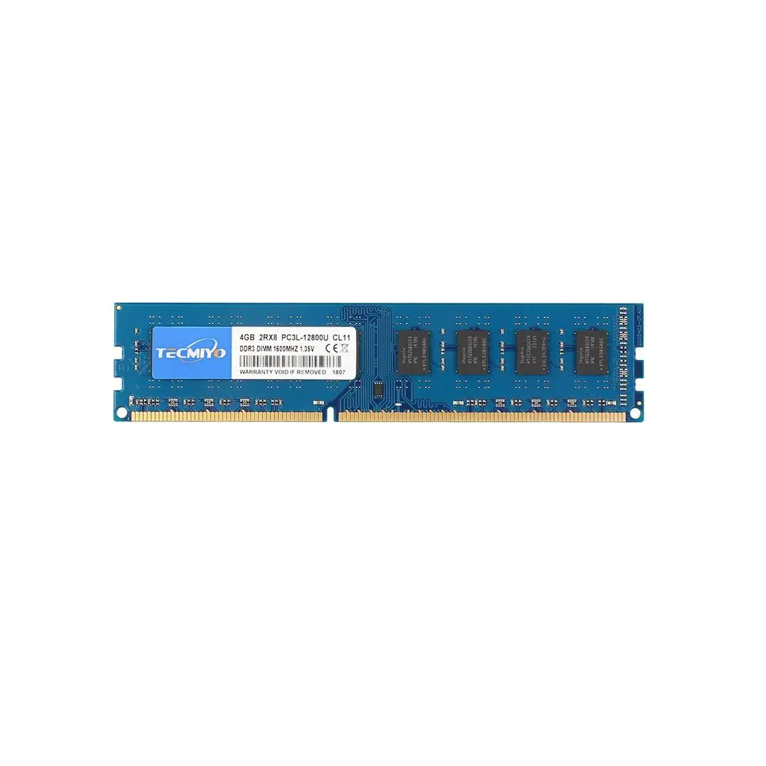 ذاكرة سطح المكتب-ذاكرة سطح المكتب ، 2 × 4 جيجابايت ، DDR3L MHz ، UDIMM ، V ، V ، غير ECC-أزرق