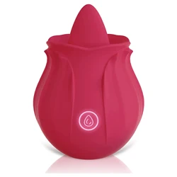 Rose Shape Vagina Sucking Vibrator Intimate Good Nipple Sucker Oral Licking Clitoris Stimulation Powerful Sex Toys for Women