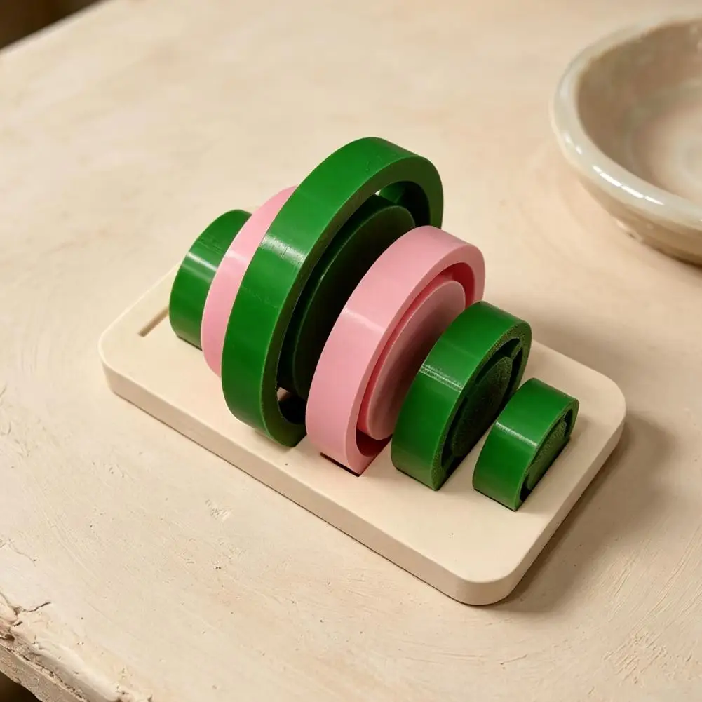 Pottery Foot Ring Molds Wheel Thrown Clay Base Tools Pottery Foot Ring Tool Set 6-size Clay Base Aligner Templates for Hand