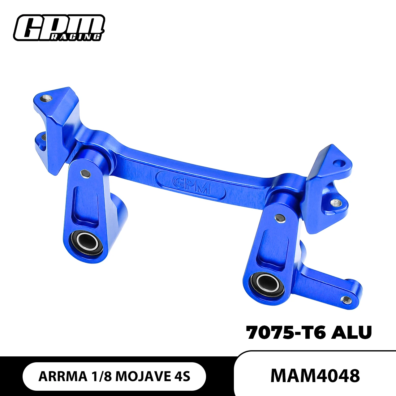 

GPM 7075 Alloy Front Steering Assembly For ARRMA 1/8 Mojave 4S BLX Desert Truck