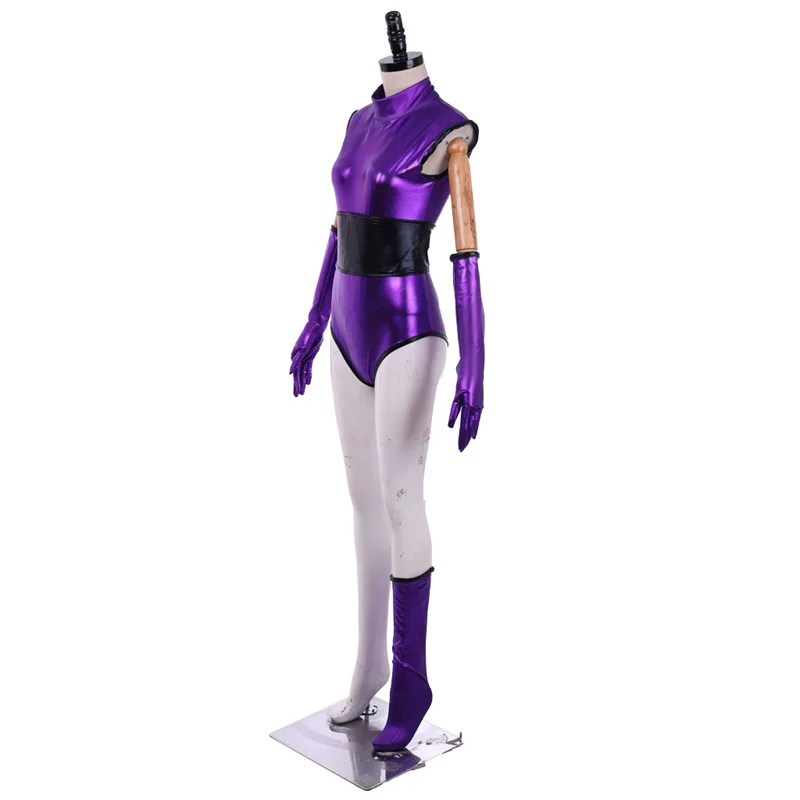 Game  Mileena Cosplay Sexy Costume Purple Combat Suit Women Halloween Cosplay Outfits