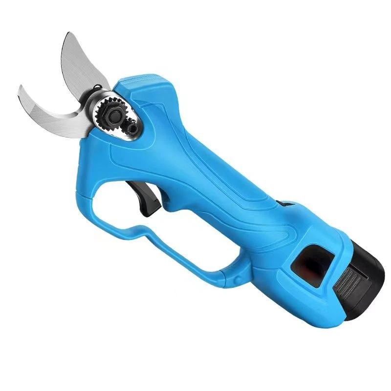 Electric pruning scissors cutting branches artifact lithium battery rechargeable apple tree shears machine