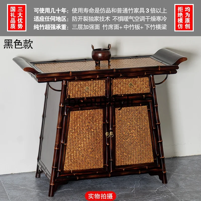 

2003Entry entrance desk antique table living room study home locker upturned dining side cabinet