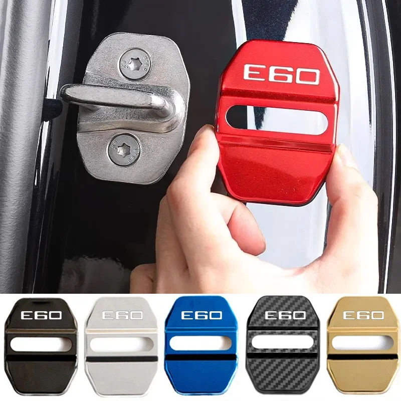 Car Door Lock Protection Covers Case for BMW E60 Logo E93 F11 E87 F22 E82 G05 G07 F07 Stainless Steel Anti-rust Buckle Stickers