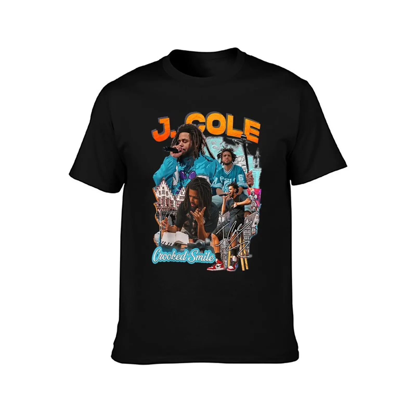 J.Cole Tee For Men Women Rapper Retro Vintage T-Shirt Summer Casual Cotton Tee, Unisex Men Women