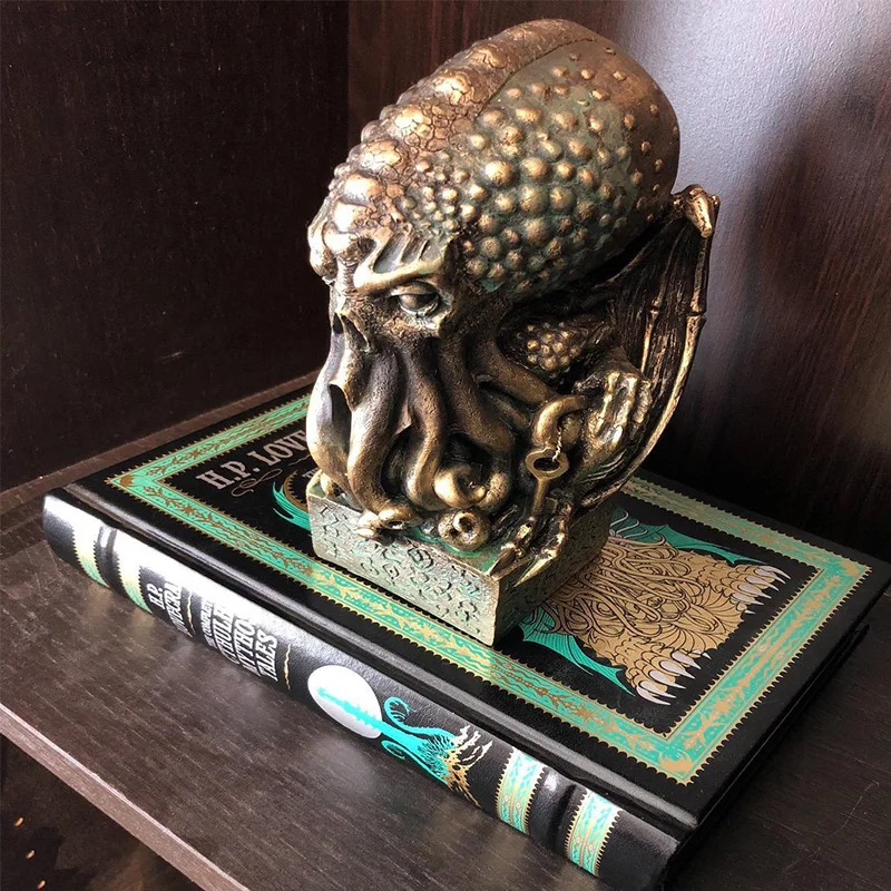 

16cm Halloween ornament Crusoe mythological statue CTHULHU STATUE resin crafts living room den ornaments