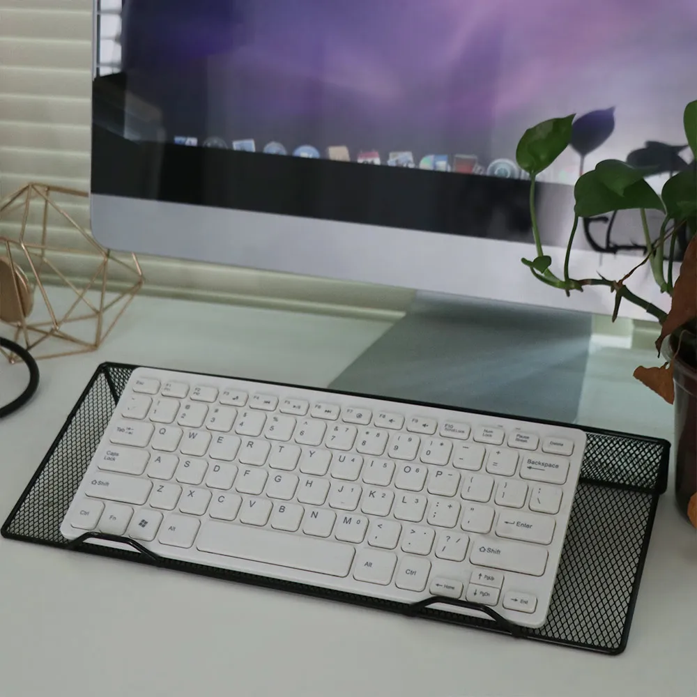 Tilt Lift Computer Keyboard Stand Ergonomic Typing Tilted Stand Keyboard Riser Holder Hollow Non-slip Keyboard Wrist Rest Stand