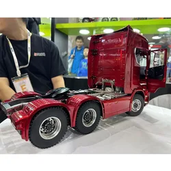 770S RC Truck 1/14 Tamiya RC Trailer RTR Wersja Ulepszona konstrukcja otwierania drzwi z kabiny Wewnętrzna ciężarówka zdalnie sterowana Zabawka