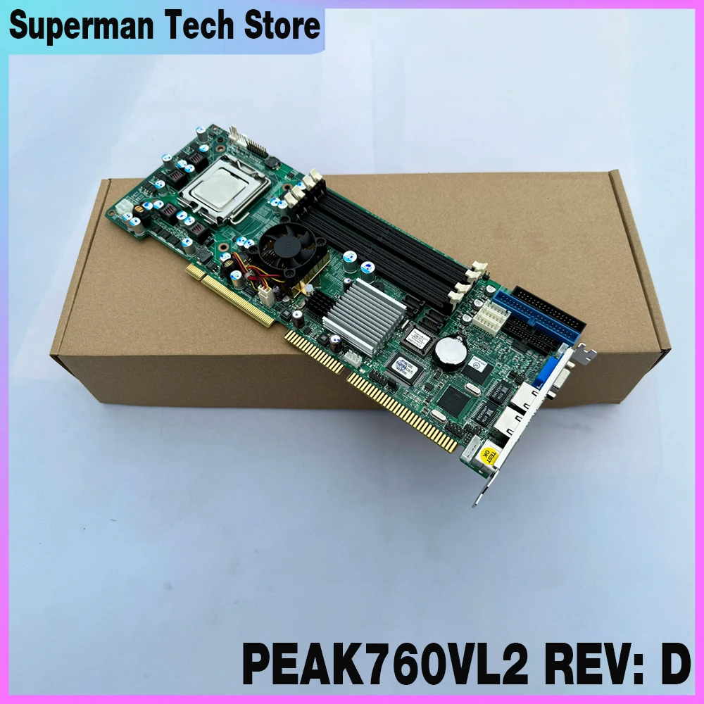 

PEAK760VL2 REV: D dual port industrial control motherboard