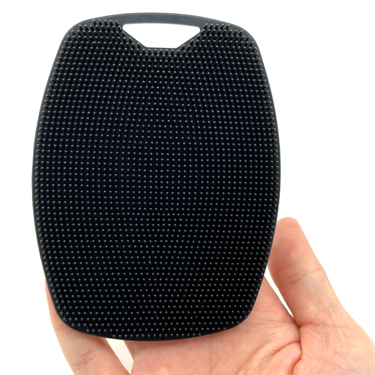 1 szt. Miękka silikonowa szczotka złuszczająca do ciała, ręczny skrobak do mycia ciała pod prysznicem, delikatna szczotka do masażu pod prysznic dla mężczyzn