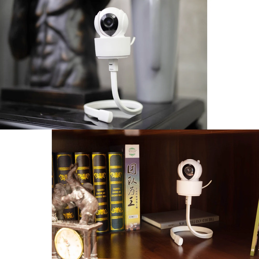NEOCoolcam 6mm Thread Head CCTV Bracket Holder Stand Long Flexible Arm For IP Security Camera Baby Monitor Mount