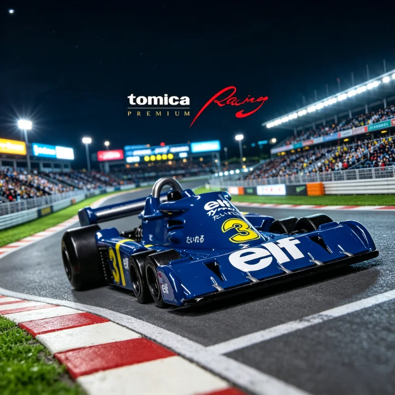 

In Stock TOMY Simulation Alloy Car TPR Flagship Version Tyrrell P34 Sweden Japan Champion Racing Car Model Vehicle Toys Gifts