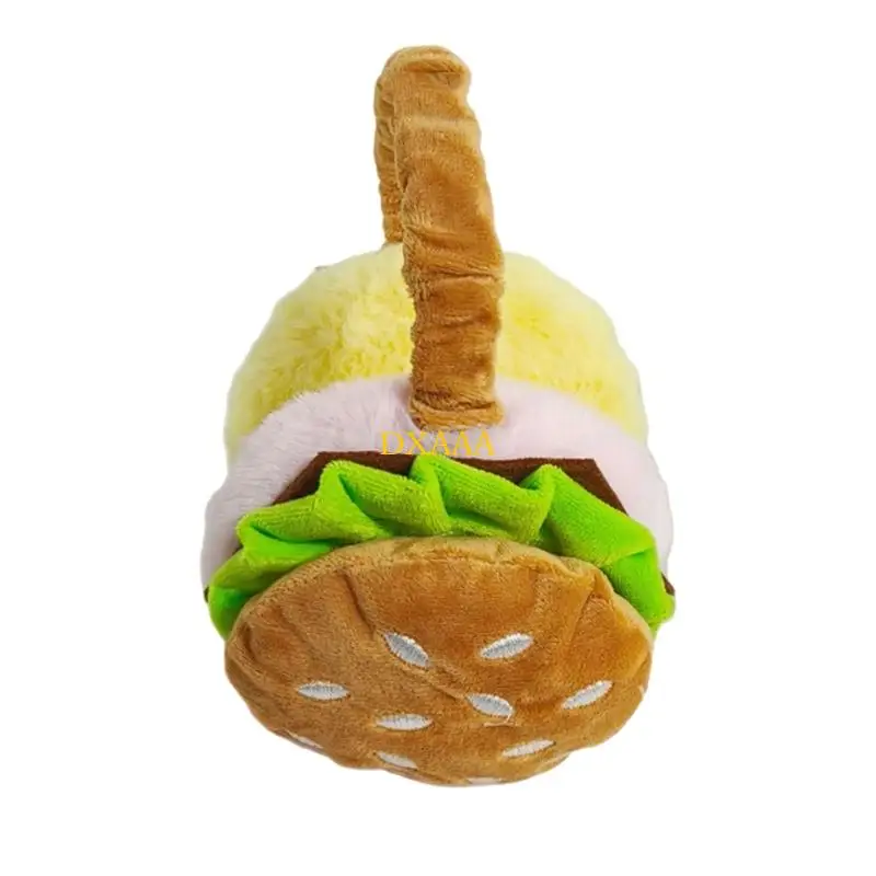 DXAA CARTOON EARMUFFS NEAWEAR na zimowe ciepłe i modne ciepłe ucho hamburgera