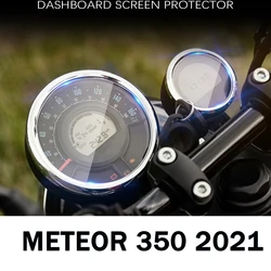 Royal Enfield Meteor 350 2021, Película De Protección Para Instrumentos De Motocicleta, Pantalla Ultra Clara Antideslumbrante