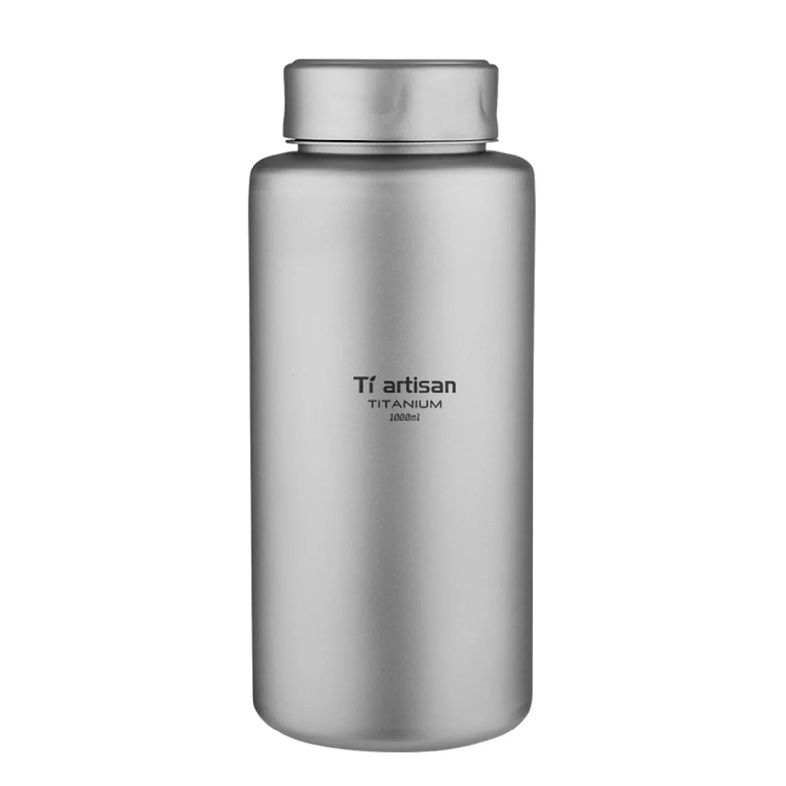 Imagem -02 - Garrafa de Água Titanium Portátil com Bolsa de Pano Caneca Bebendo ao ar Livre Forte e Leve 96 Caracteres 700 ml 1000ml Capacidade