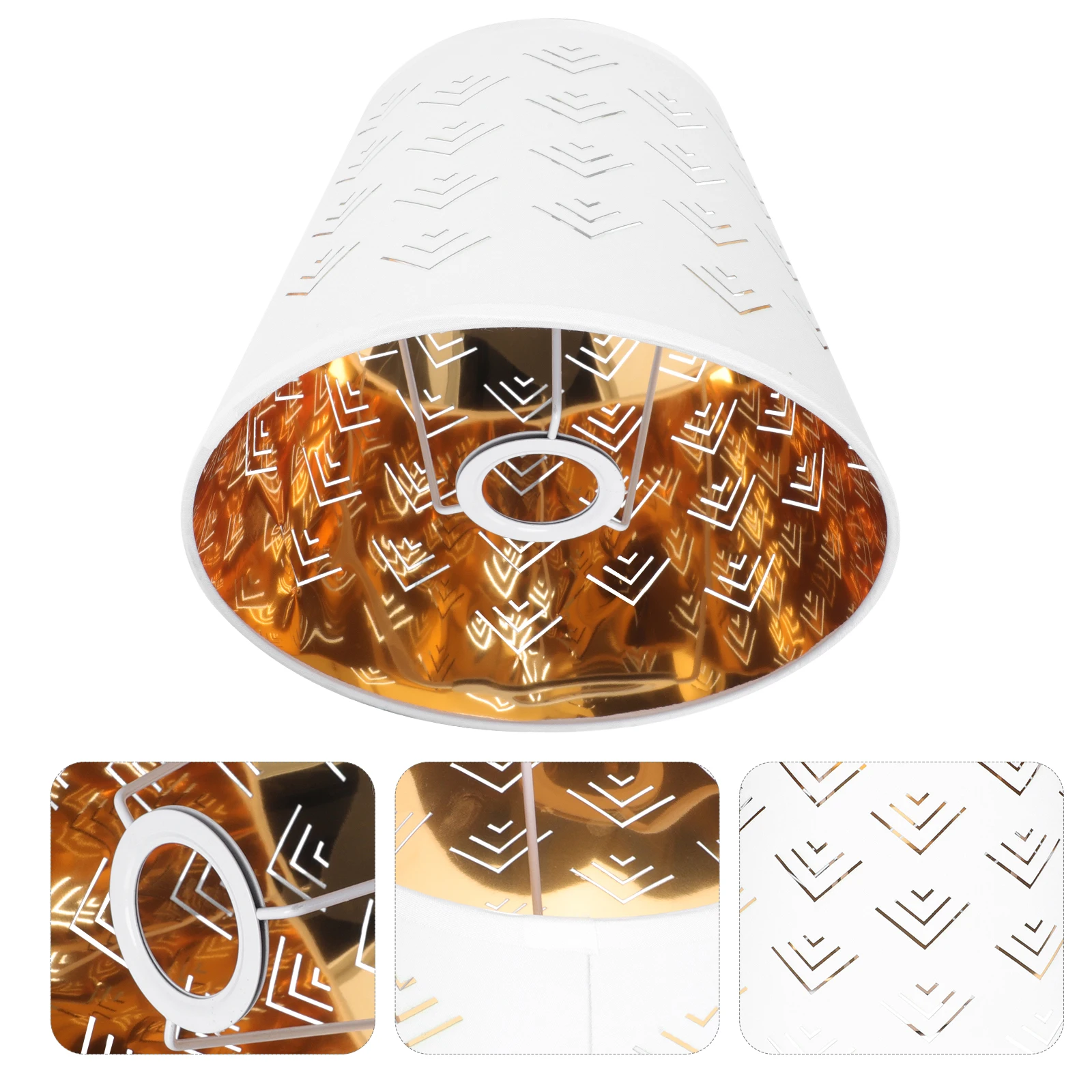 

1pc Hollowed-Out Lampshade Light Cover Cover Durable Home Wall Ceiling Floor Light Accessory Cloth Lampshade Decor Gift