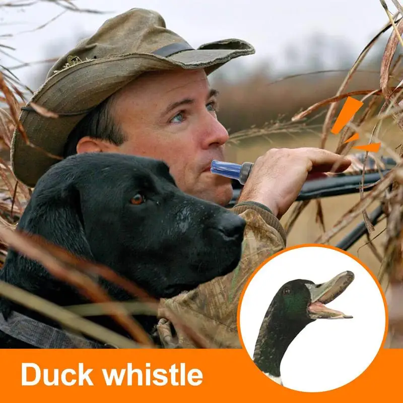 Duck Decoys Whistle Duck Decoys Whistle Realistic Sound Mallard Duck Call Loud Sound Duck Hunting Accessory For Hunters