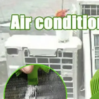 1pc for Air Conditioner Home Cleaning Tool Fin Comb Radiator Condenser Cleaning Brush Auto Cooling System Repair Tool