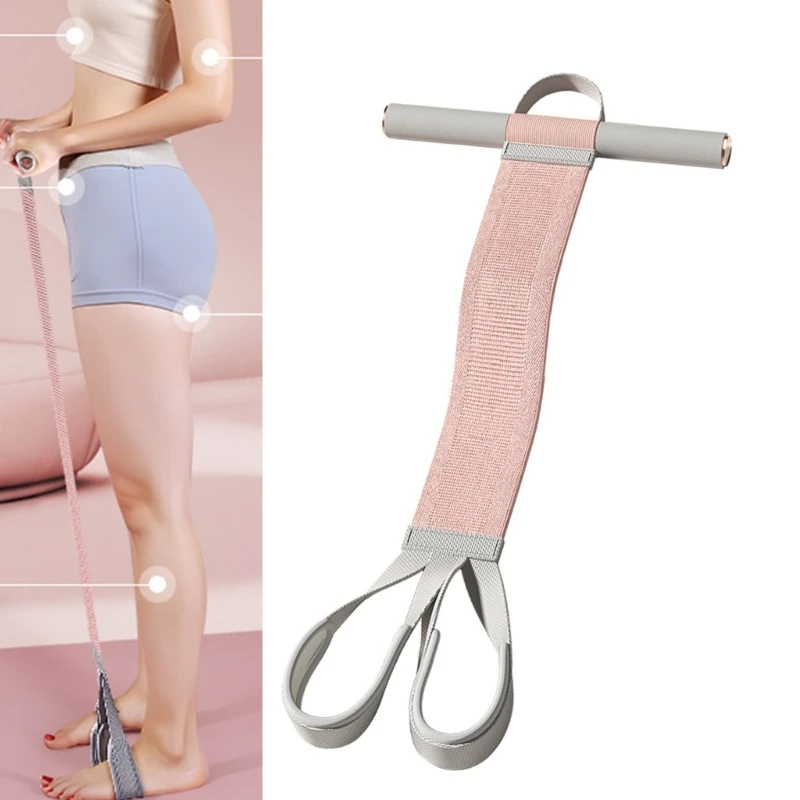 

77UF Pedal Resistance Band Tension Rope Sit Up Exercise Equipment For Muscle Development And Flexibility Improvement