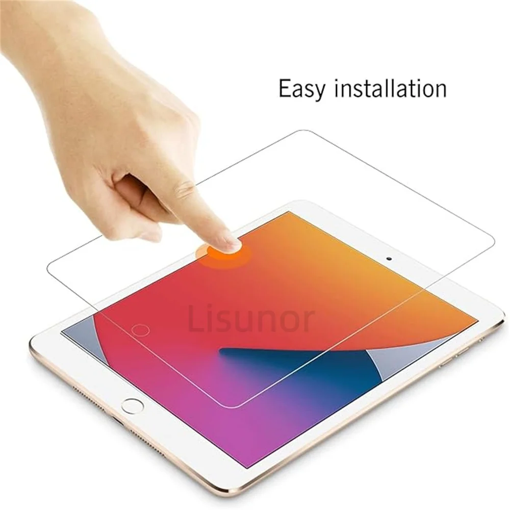 2 PCS 9H Tempered Glass Screen Protector For iPad Air 4 5 Mini 3 2 A16 10 9 8 7 6 10.2 9.7 10. 5 10.9 Pro 11 Protective Film