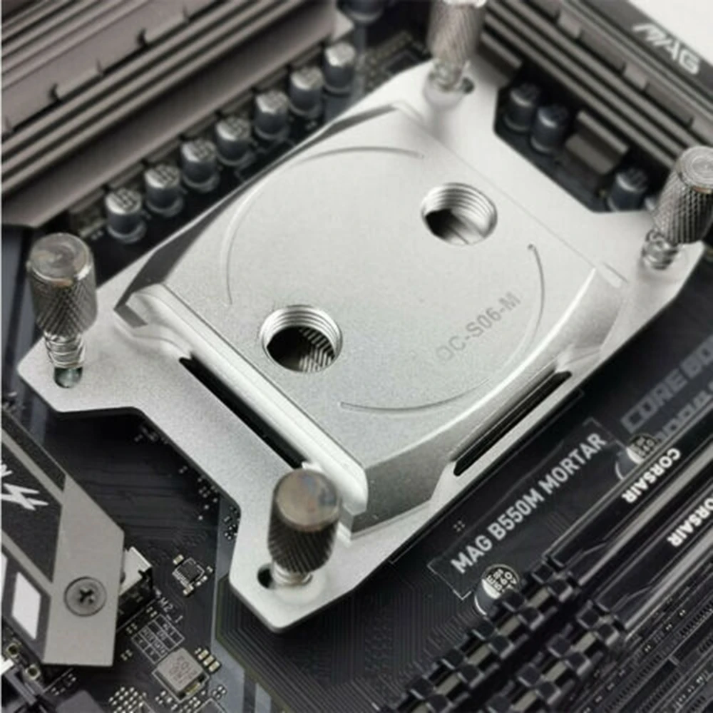 

CPU Water Cooling Block INTEL AMD General Copper Base Plate PC Computer Case DIY