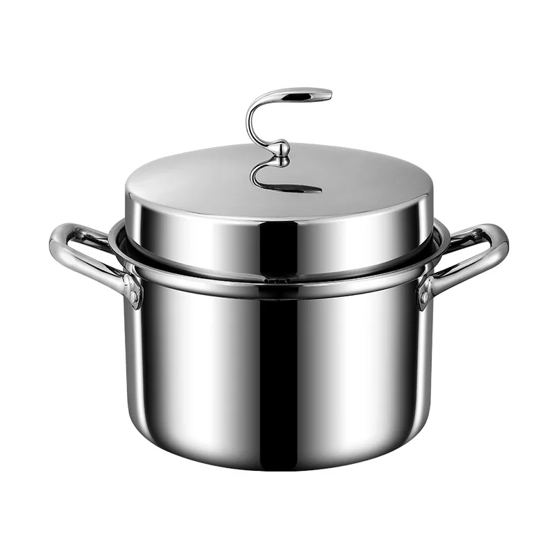 

DSA stainless steel steamer household three-layer steel thickened gift multi-layer double-layer steamer multi-functional steamer