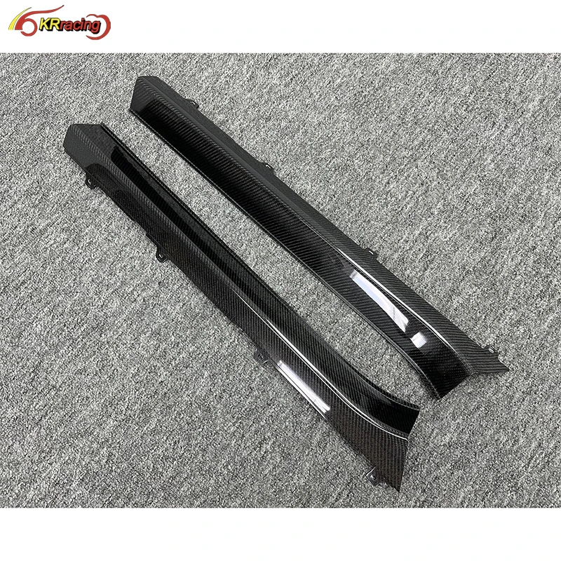 Password Style Carbon Fiber Car Door Sills For Nissan GTR R35 2008-2016