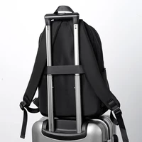 Men's casual business backpack, large capacity computer bag, waterproof fabric, suitable for daily commuting, school, travel 5