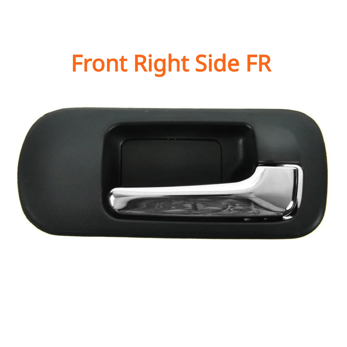 Left Right Car Interior Inside Door Handle Black Chrome For Honda Civic Sedan 2001 2002 2003 2004 2005 Car Accessories