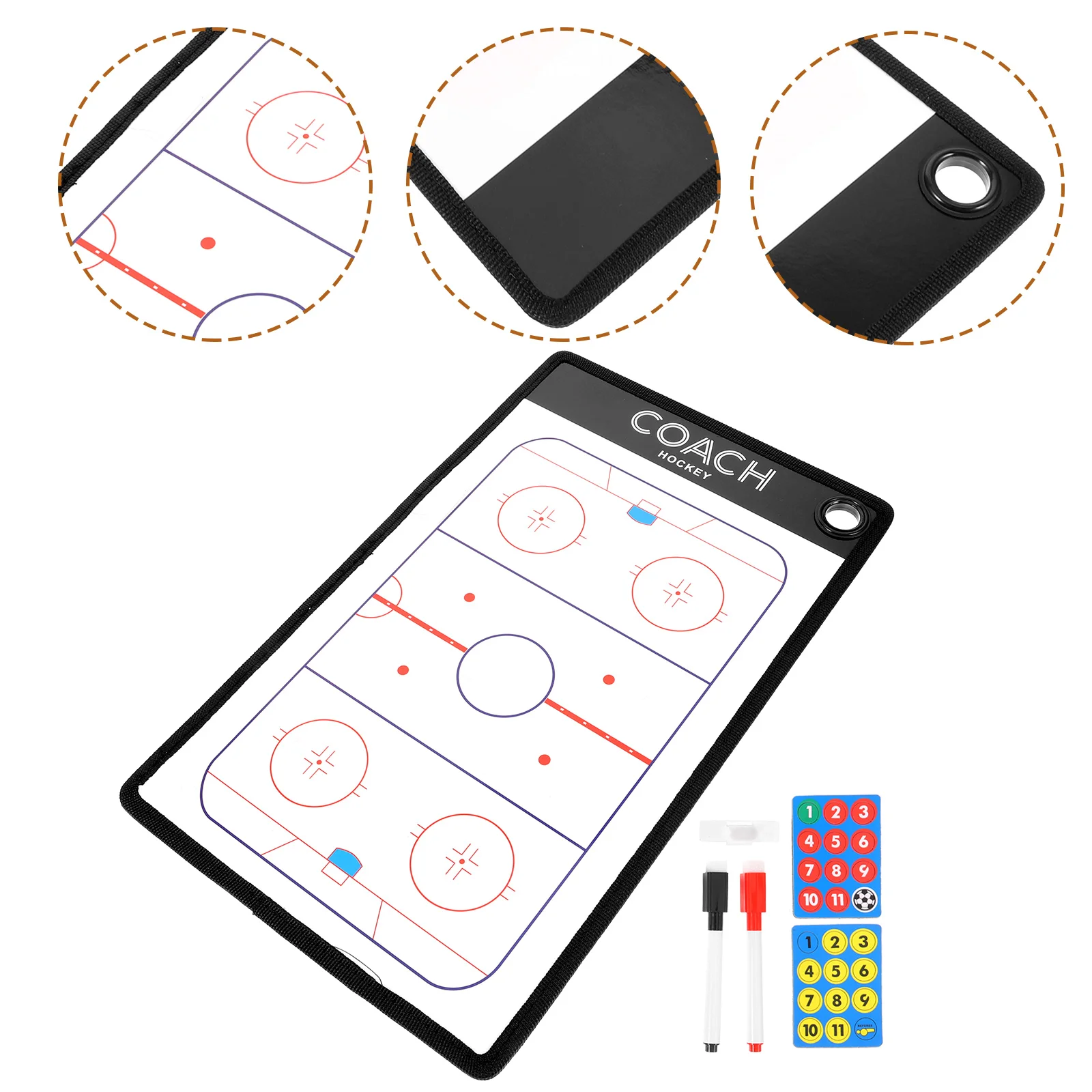 

Board Ice Hockey Coaching Basketball Whiteboard Sports Puck White Instructing Clipboard Strategy