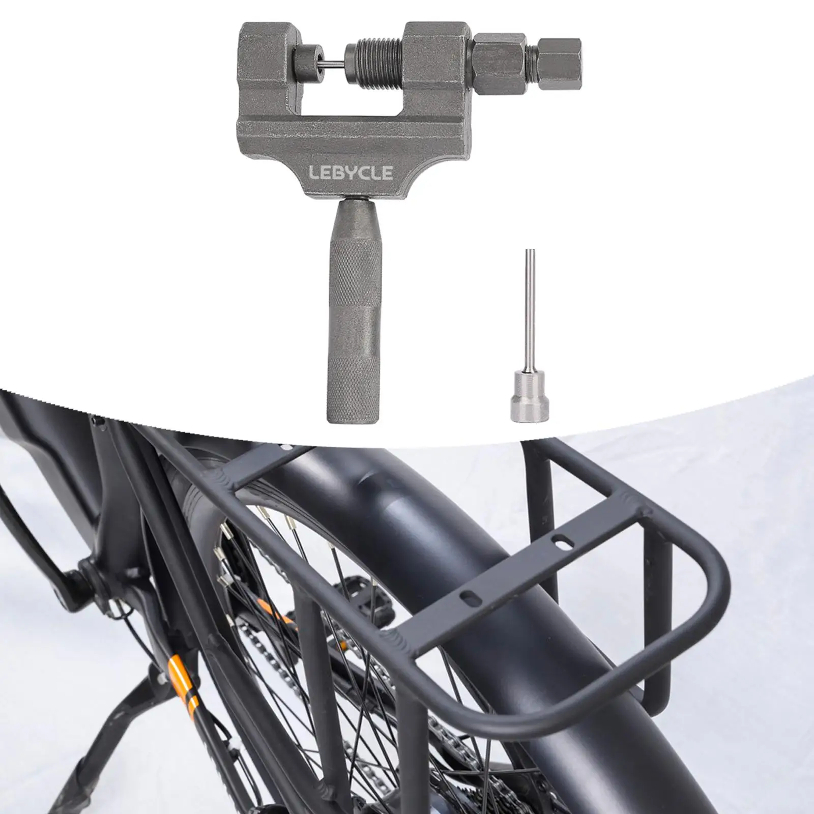 

Bicycle Chain Breaker ATV Chain Cutter High Strength Adjustable Removal Tool for