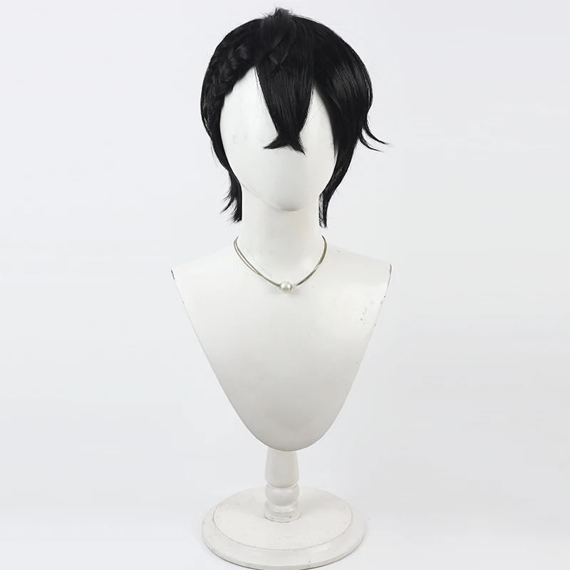 NIJISANJI Virtual YouTube Vtuber Shiki Nagi Seira Cos Cosplay Wig Halloween Carnival Party Props Synthetic Hair + Wig Cap