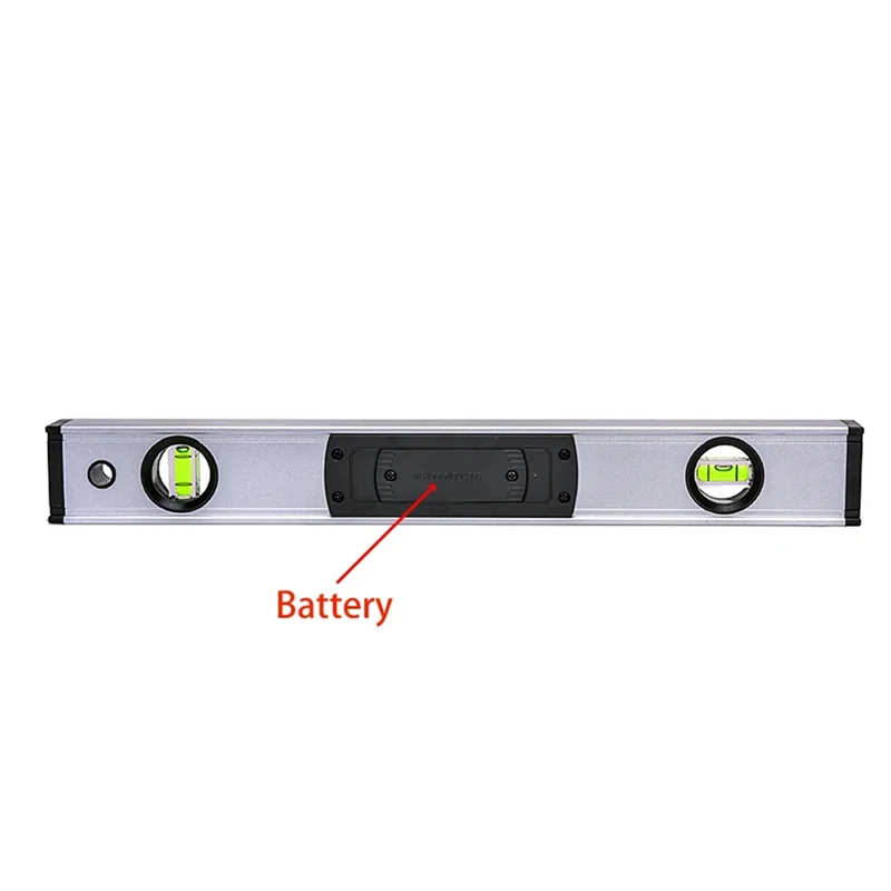 ac52-デジタルプロトラクター角度計電子レベル360度傾斜計磁石付き角度傾斜テスター定規400mm