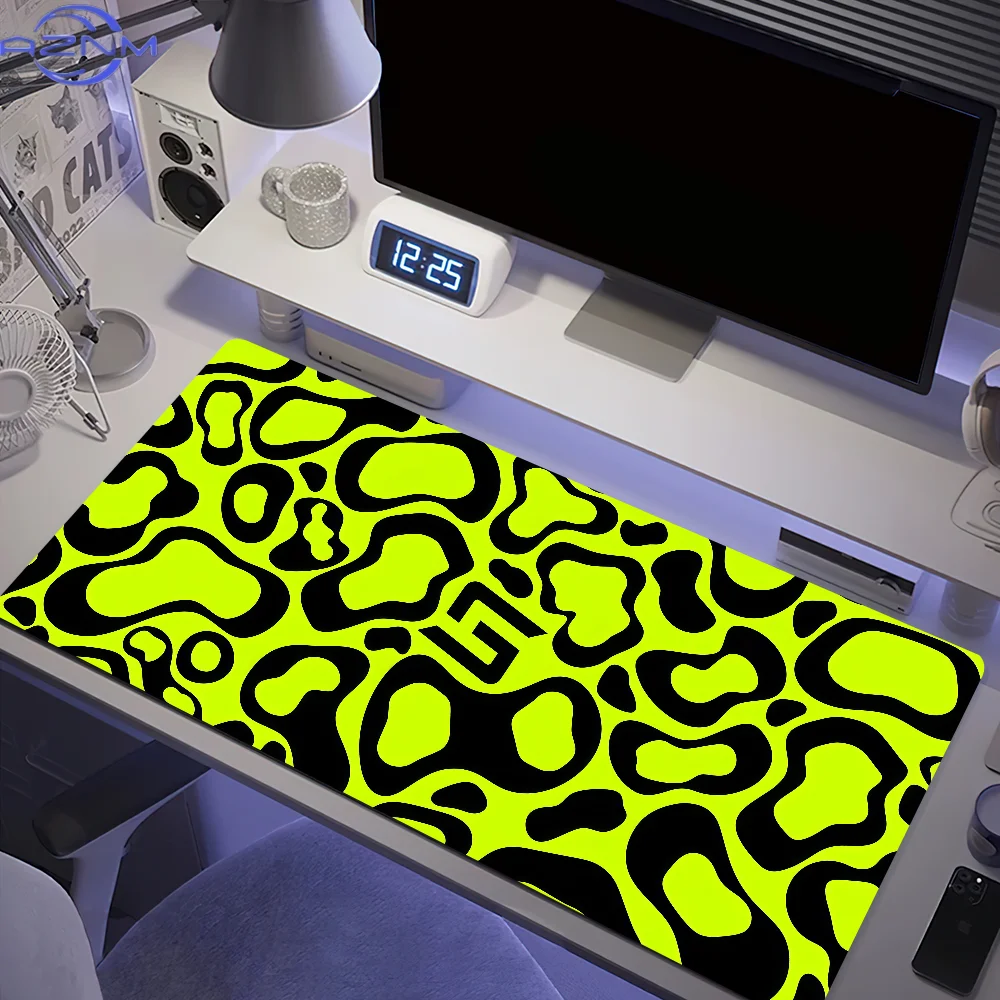 L-Landos-alfombrilla de ratón Norris con diseño de casco, alfombrilla de escritorio, teclado grande antideslizante y antidecolor