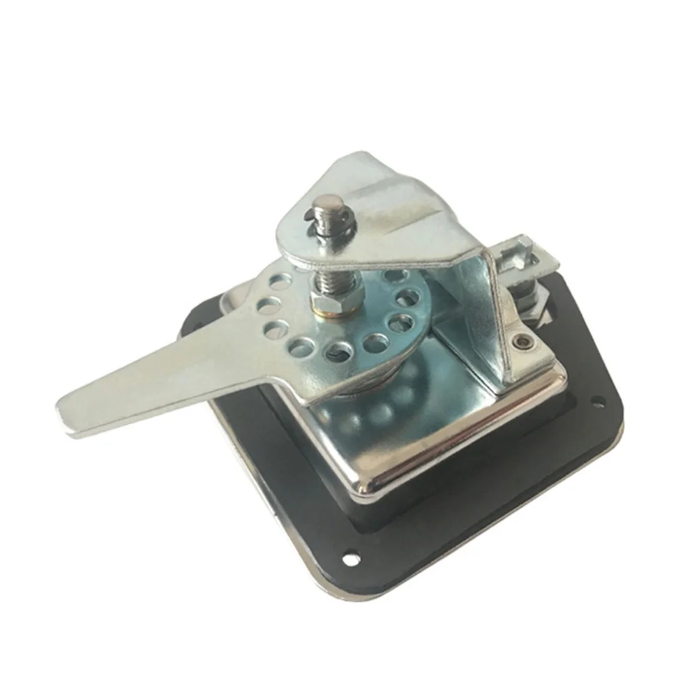 قفل Rv من الفولاذ المقاوم للصدأ على شكل حرف T قابل للطي مضاد للسرقة قفل بخطاف لصندوق أدوات المقطورة ملحقات شاحنة شديدة التحمل أقفال مقطورة #4