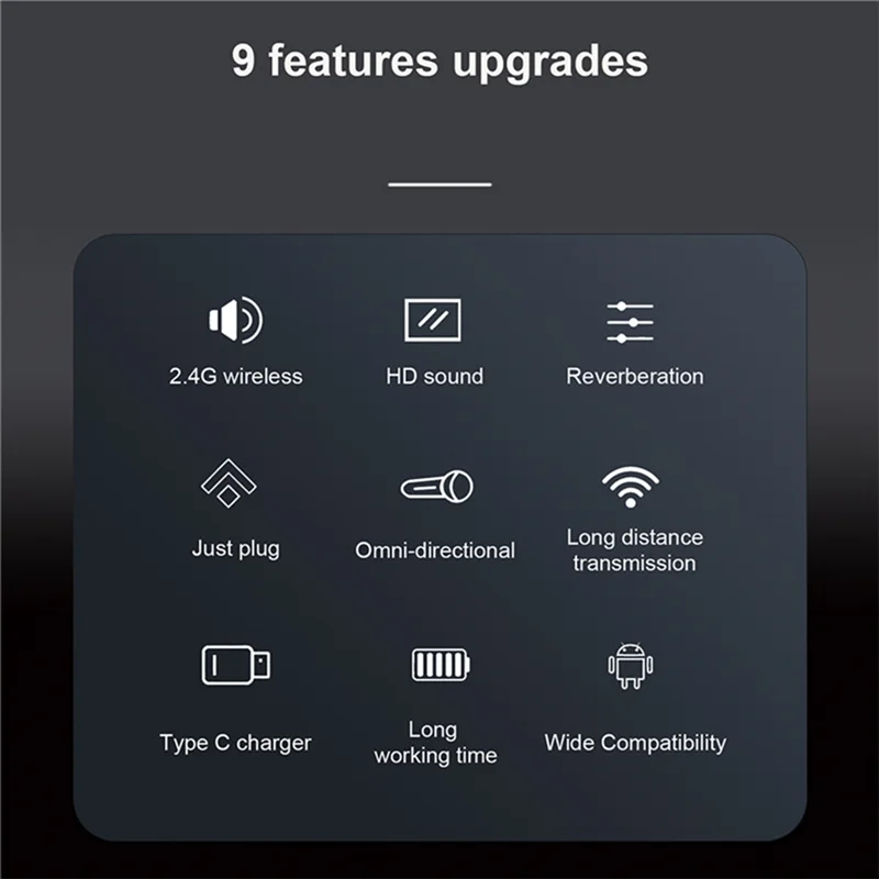 

Lavalier Recording Microphone Dual Channel With 98Ft For Smartphone DSLR Camera DV Vlog Live-AU47
