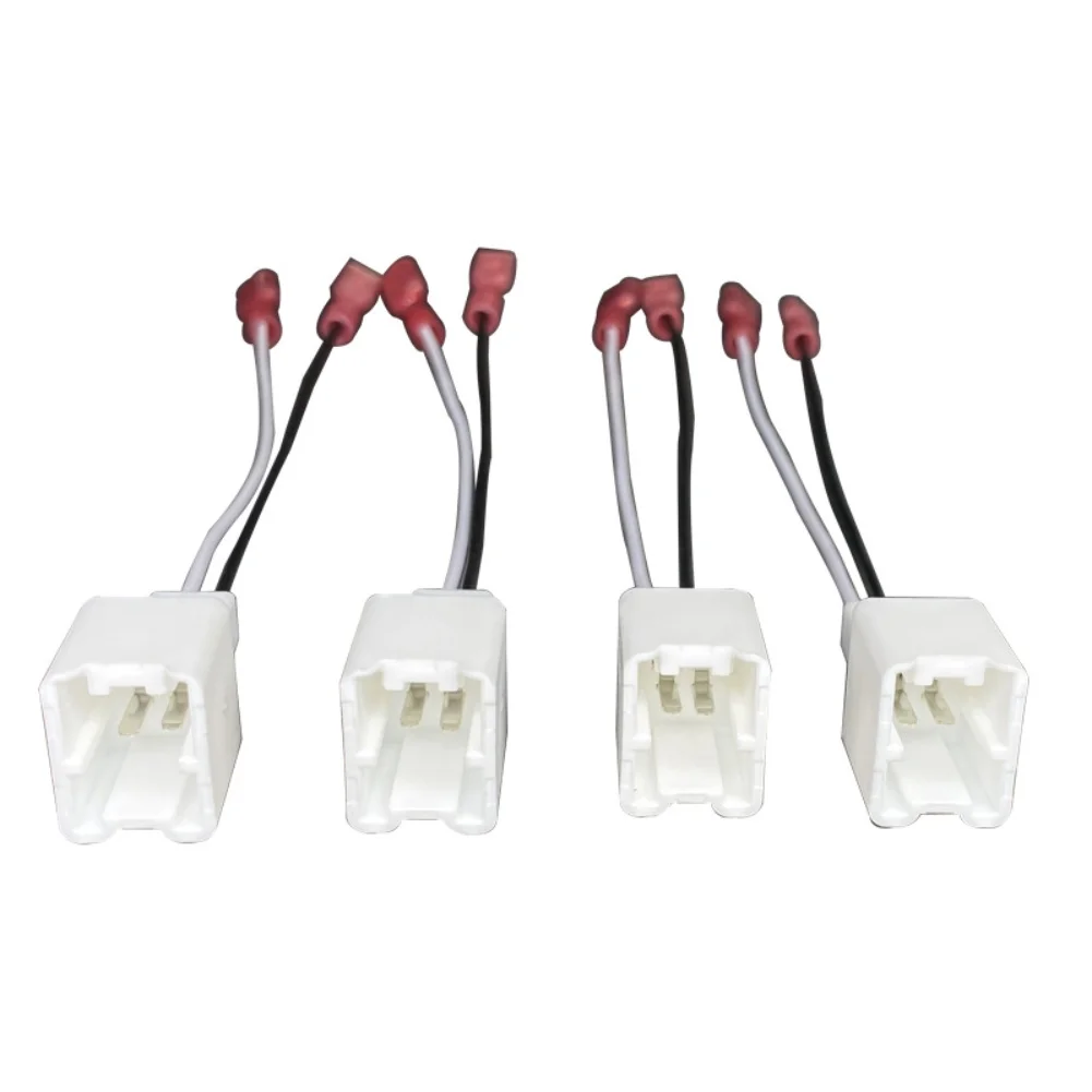 4pcs Speaker Wiring Harness Connector Cable Cord Adapter for Nissan and For Infiniti Models 2004 2019 Replacement for Speakers