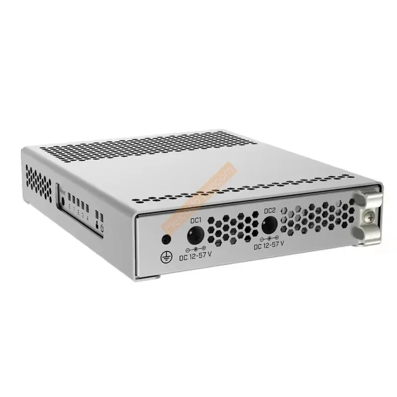 عرض ساخن لعام 2025 MikroTik CRS 305-1G-4S+IN SFP+ 10Gbps مفتاح ذكي مُدار بخمسة منافذ نظام مزدوج RouterOS أو SwOS