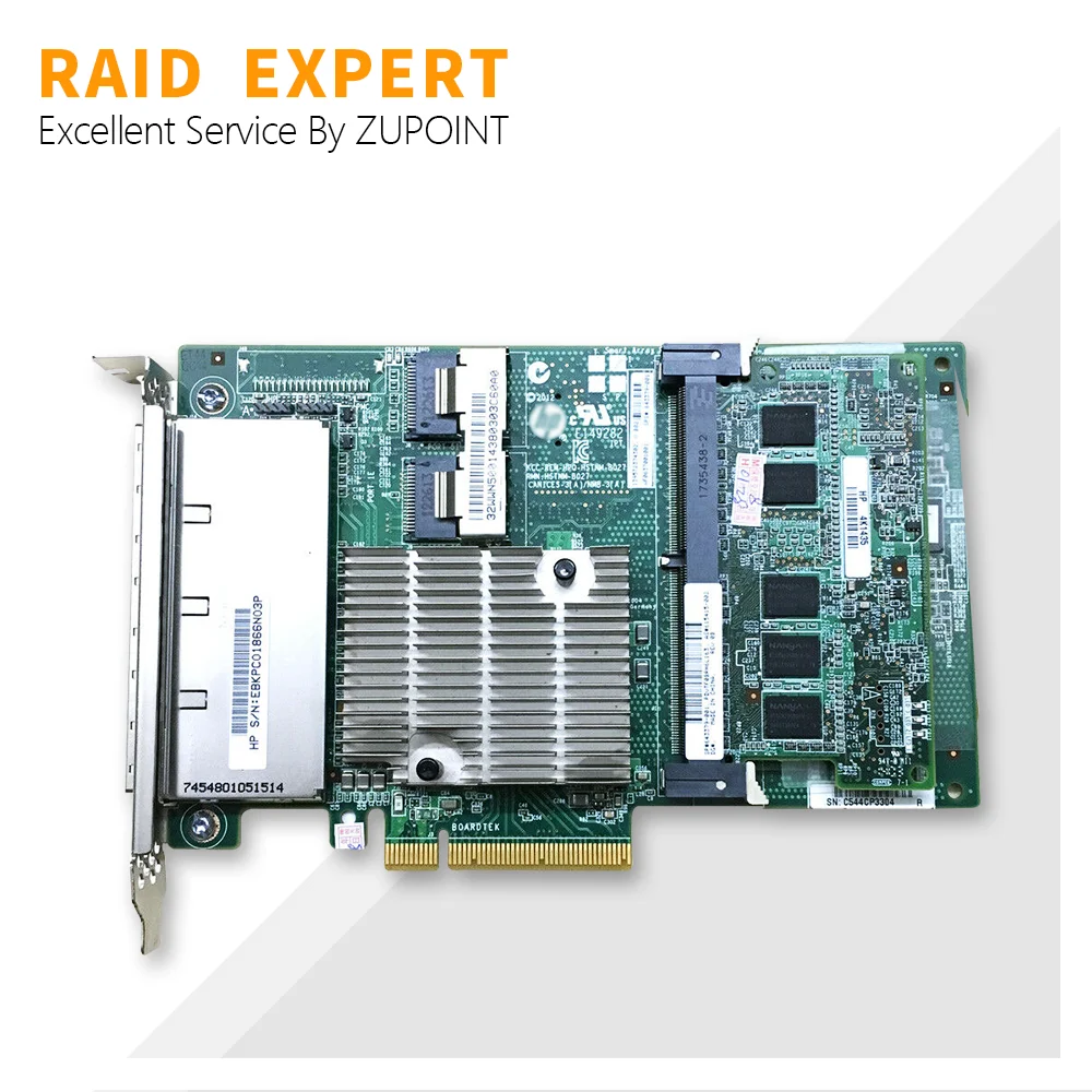 ZUPOINT Smart Array P822/2GB FBWC 6GB RAID Controller Card SAS SATA muslimpci E RAID Expander Card