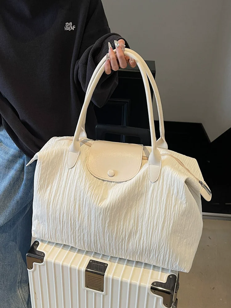 

Large capacity Commuting Bag for Business Trips Women lightweight Totes Travel luggage Fitness Bag Storage Bag for Childbirth