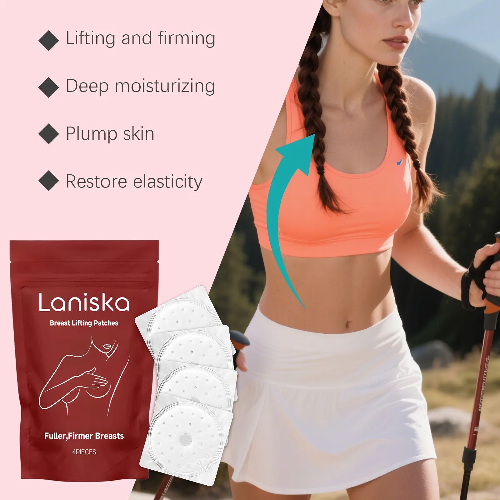 Breast Enlargement Patch Bust Lifting Paste Enhancement Moisturizing Firmer Anti-Sagging Plump Invisible Women Beauty Chest Care