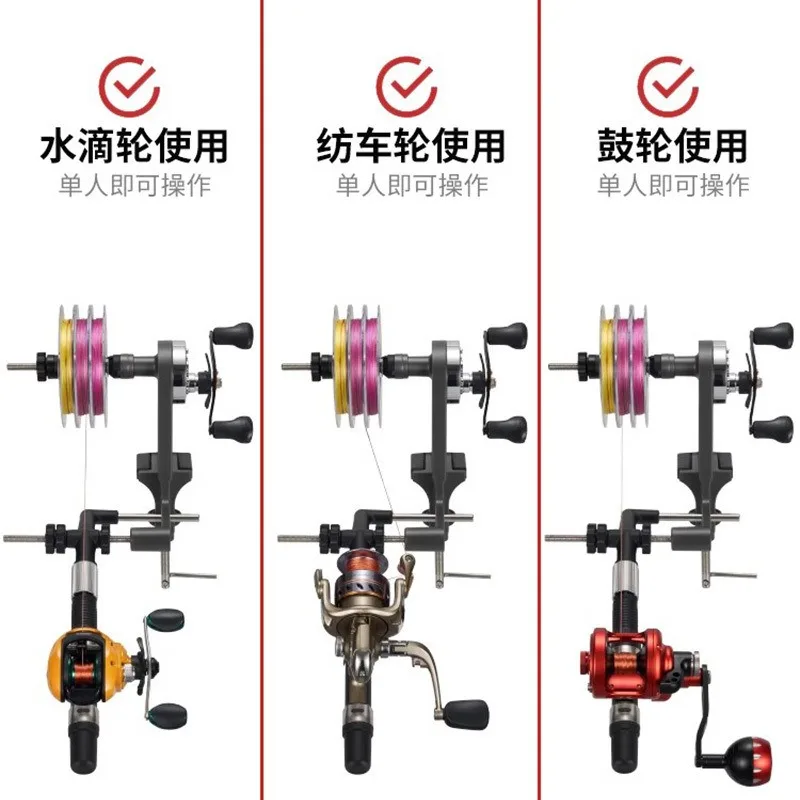 Double shaft fishing wheel linear device, Luya fish wheel linear device, water drop wheel linear device