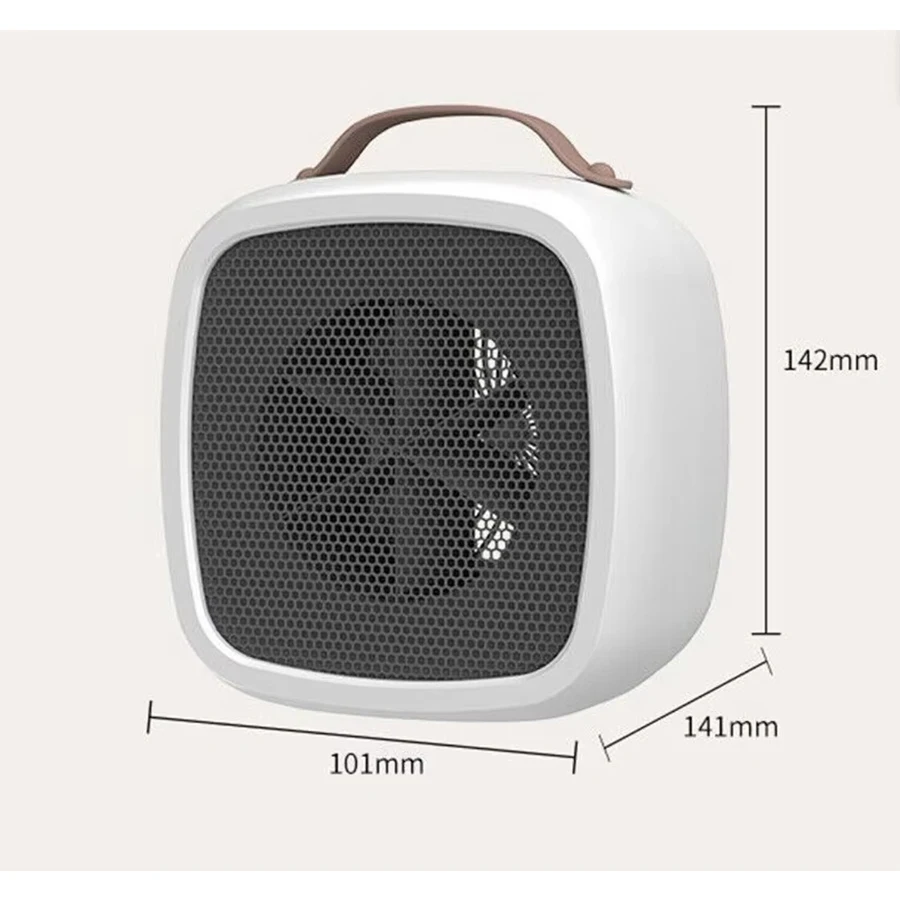 سخانات محمولة، آلات تسخين أساسية لفصل الشتاء، سخان كهربائي صغير واحد مع شحن USB، حماية من الحرارة الزائدة والإغلاق التلقائي