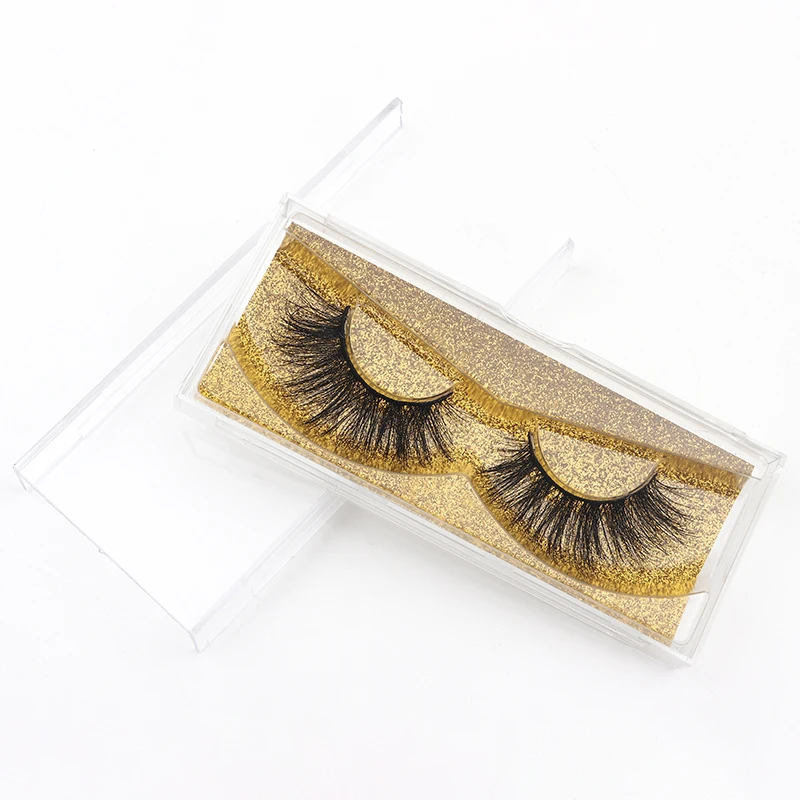 7 styles Good Quality 3D 5D 100% real Mink Natural Thick Fake Eyelashes handmade Lashes Makeup Extension