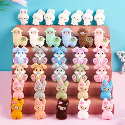 Sunrony 10pcs New Silicone Beads Cartoons Rabbit Animal For Jewelry Making Pendants DIY Jewelry Accessories