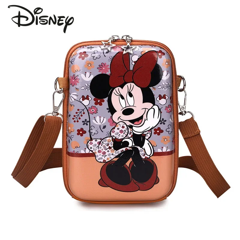 Disney New Children\'s One Shoulder Crossbody Bag Luxury Brand Cartoon Children\'s Bag Large Capacity Children\'s Zero Wallet